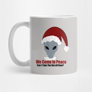 Come in peace christmas Mug